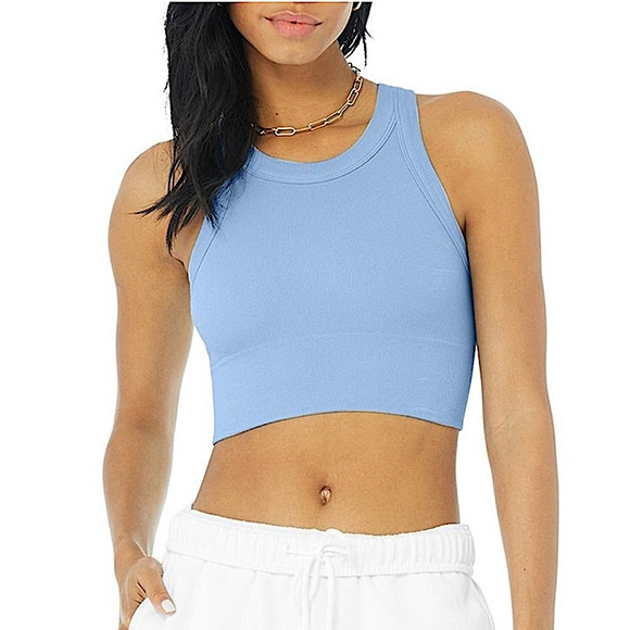 ALO Yoga Other - Alo seamless delight bra in baby blue